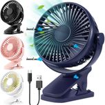 Вентилятор акумуляторний FAN-AF01 з USB з прищепкою 3 швидкості.