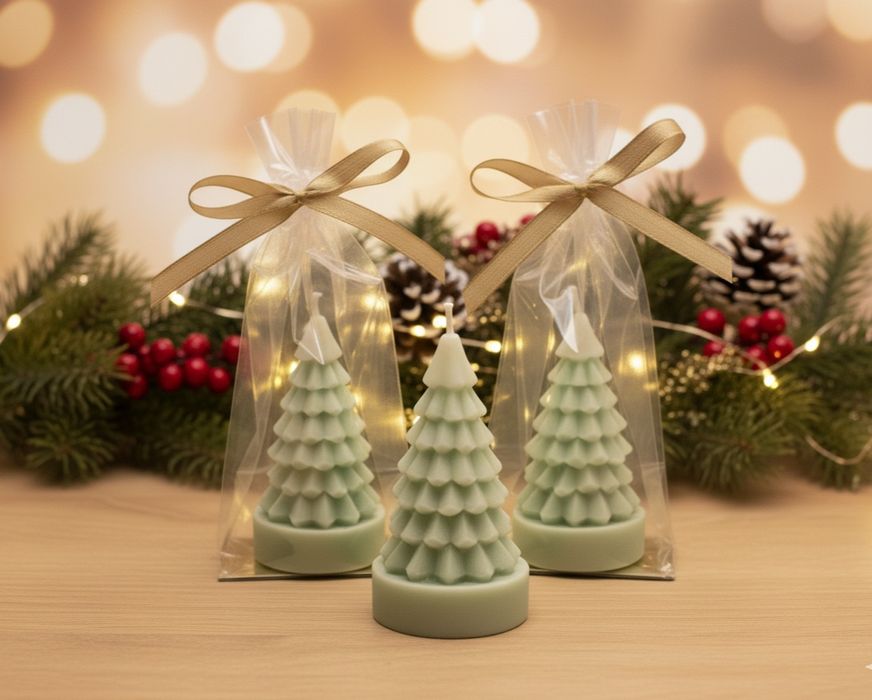 Podziękowania  dla klientów ,pracowników ,gości  choinka upominek