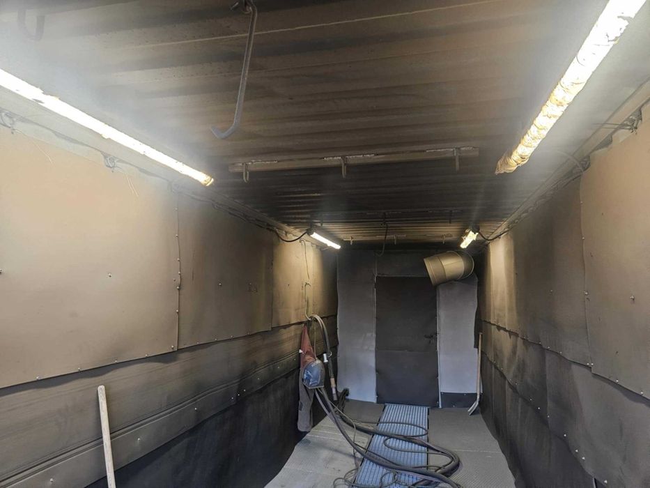 piaskarka, komora śrutownicza kontener 12mb