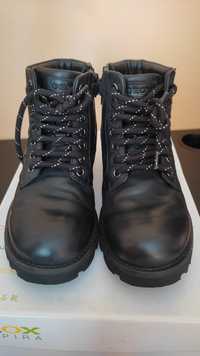 Демісезонні черевики Geox, шкіра, 36 р. Кожаные ботинки