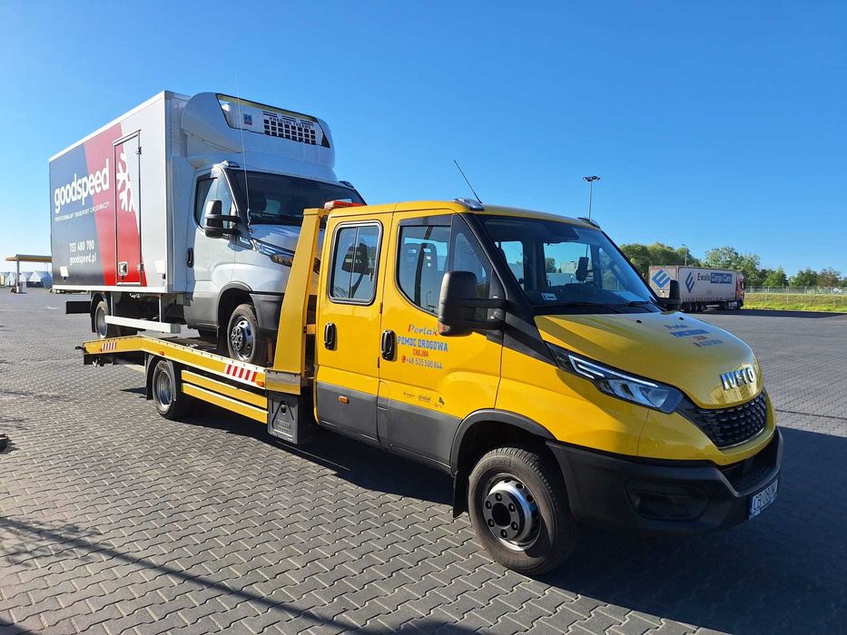 Holowanie 24h # Pomoc drogowa # Transport maszyn # S3 # Niskopodwozie