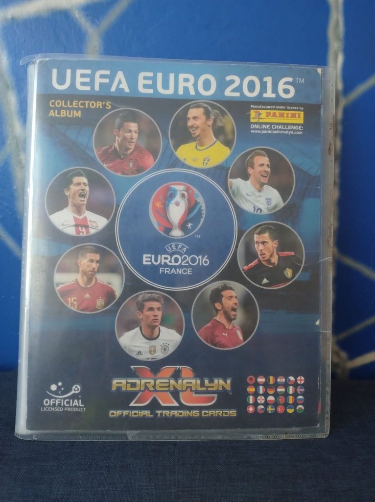Karty piłkarskie Euro 2016