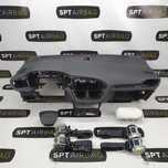 FORD FIESTA MK8 VIGNALE DESKA ROZDZIELCZA KONSOLA KOKPIT PULPIT PODUSZKI AIRBAG AIR BAG PASY KIT SET