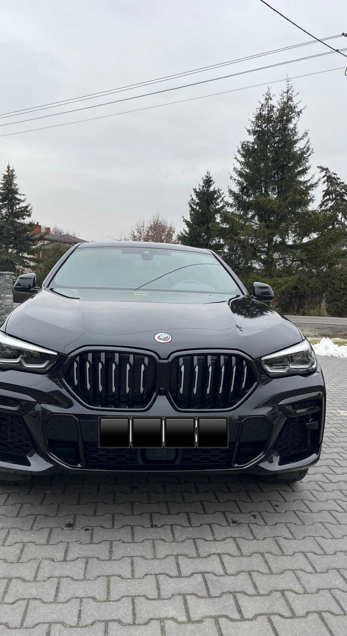 Samochód do ślubu BMW X6