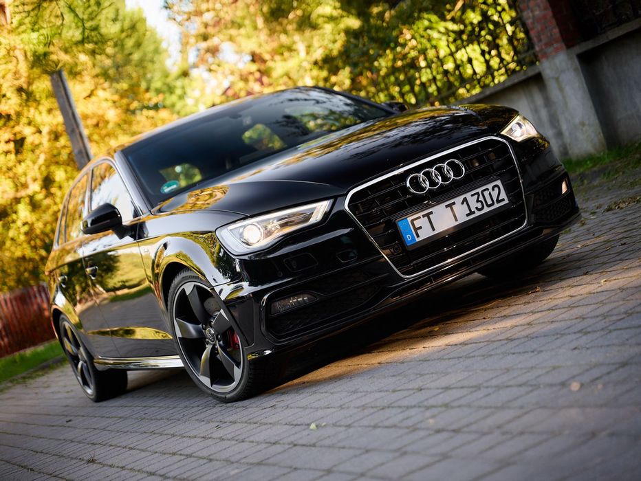 Audi A3 Sportback 1.8 TFSI 180KM | S-LINE | Sportback | Rotory 18 | Pół-Skóra | LED
