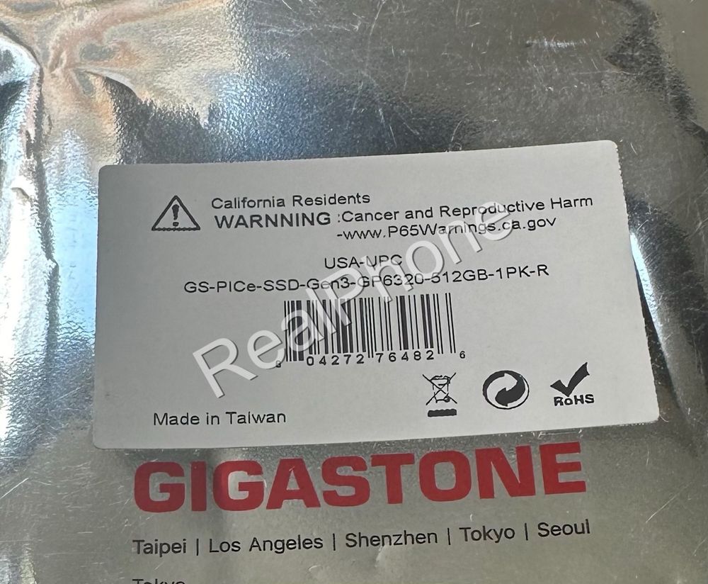 Внутрішній SSD Gigastone GP6320 500GB