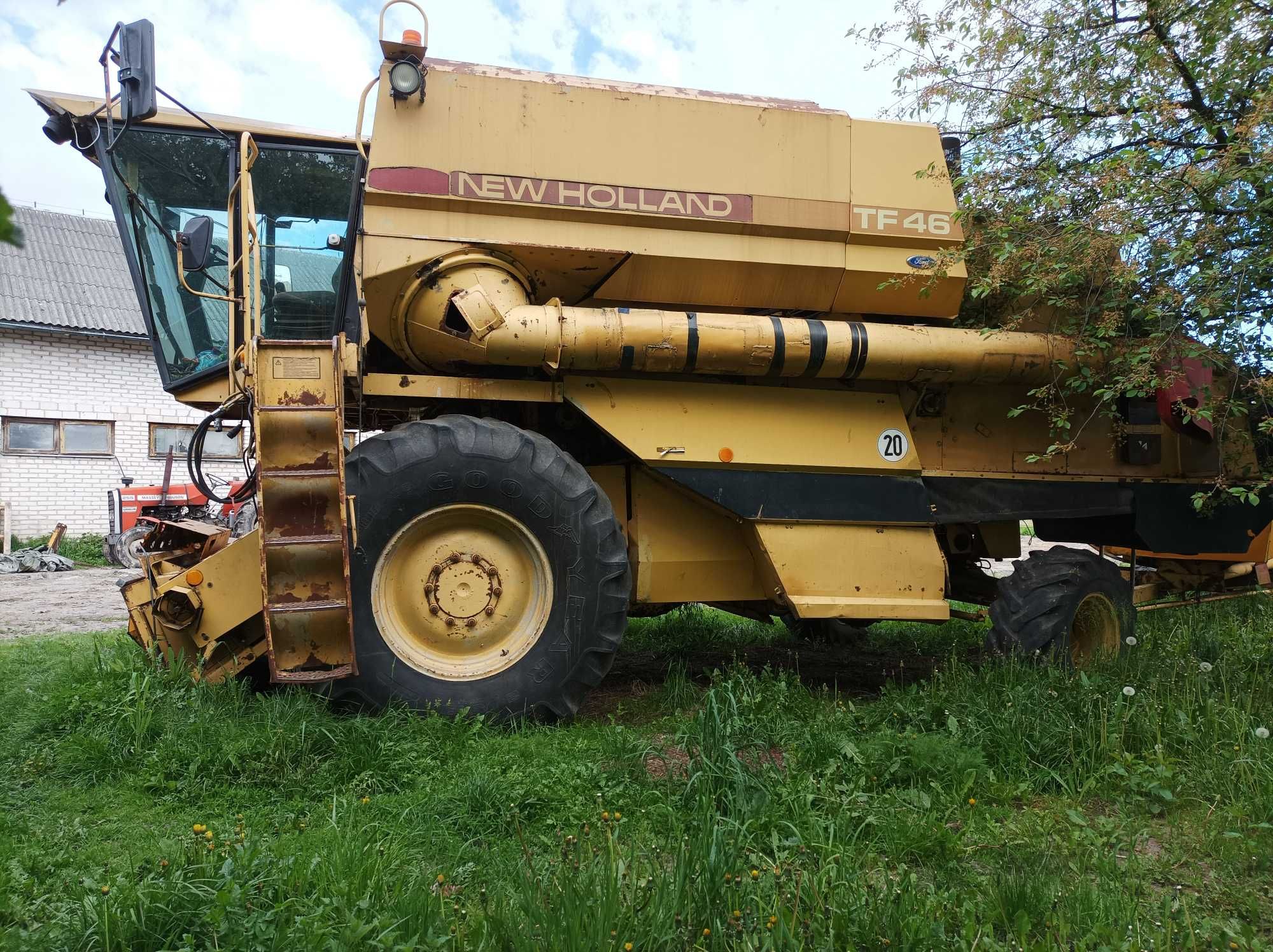 Kombajn news Holland TF 46 rotorowy