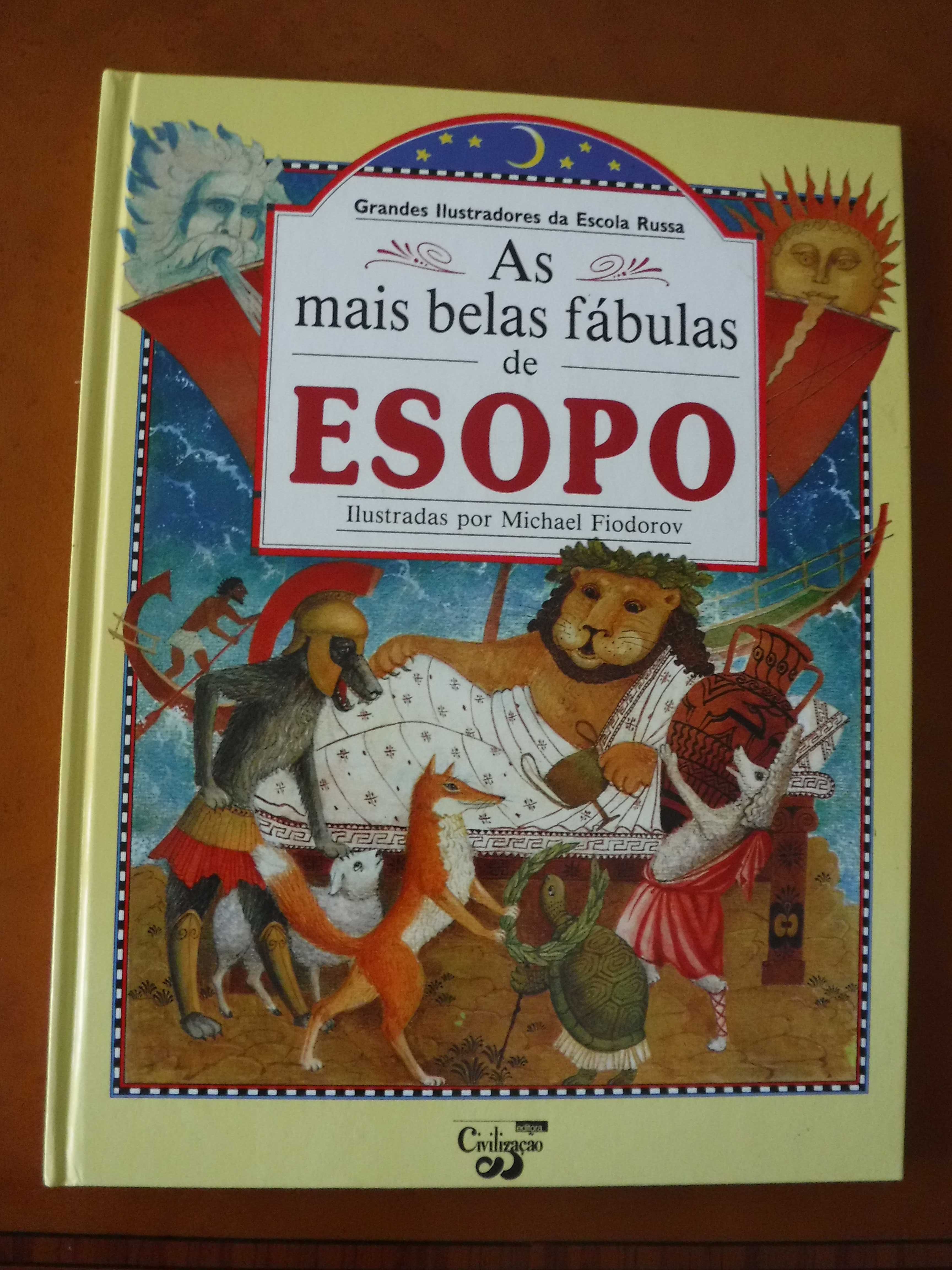 As mais belas fábulas de Esopo - Grandes Ilustradores da Escola Russa