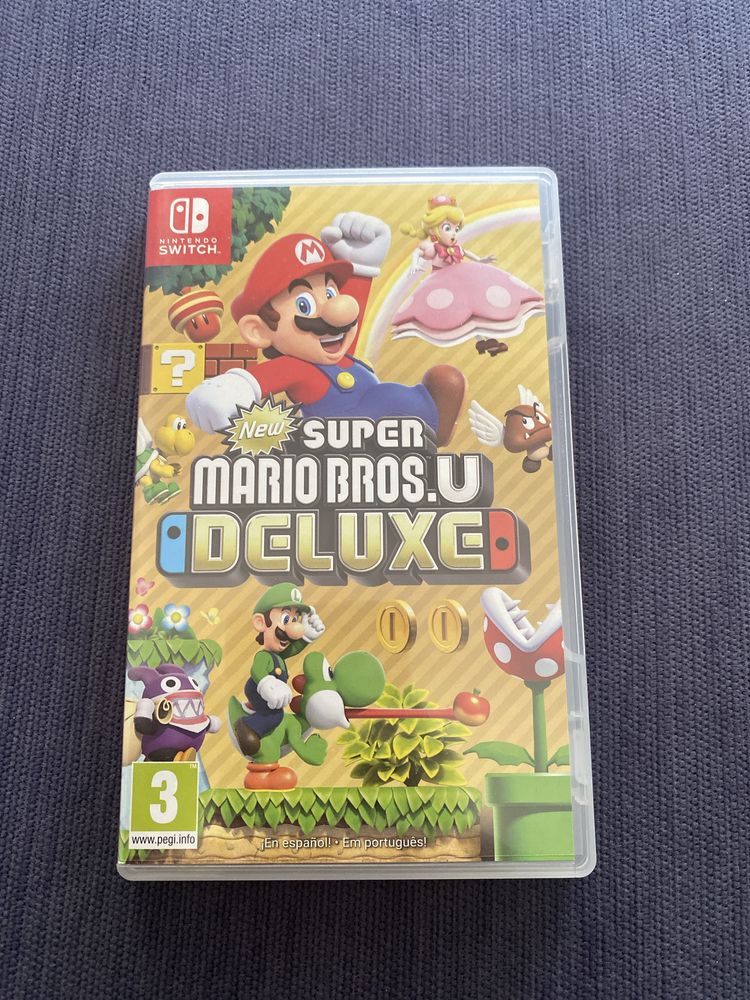 Jogo Super Mario Bros U Deluxe Nintendo Switch Usado