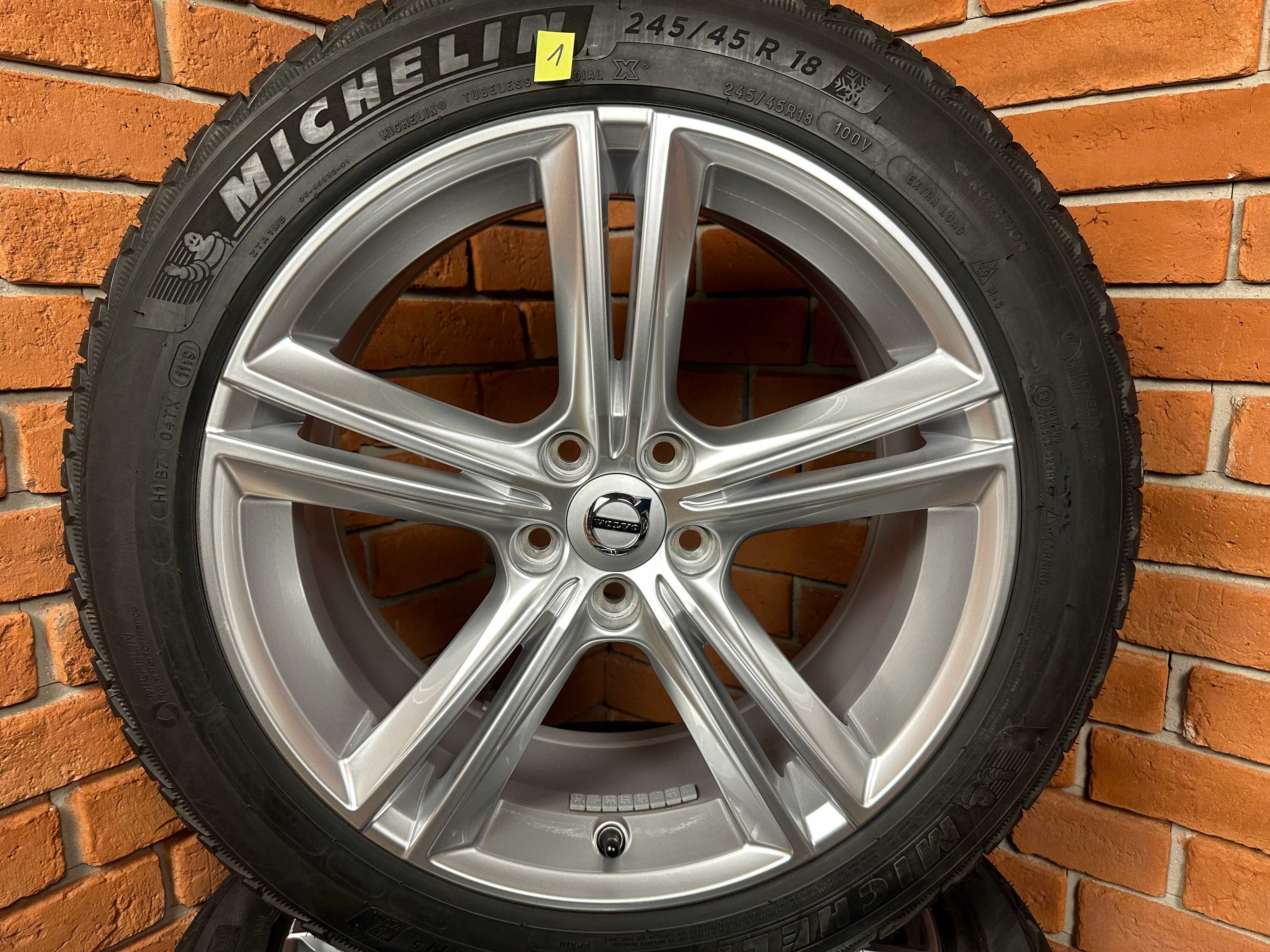 Koła Felgi 18 5x108 Volvo S90 V90 Zimowe Michelin