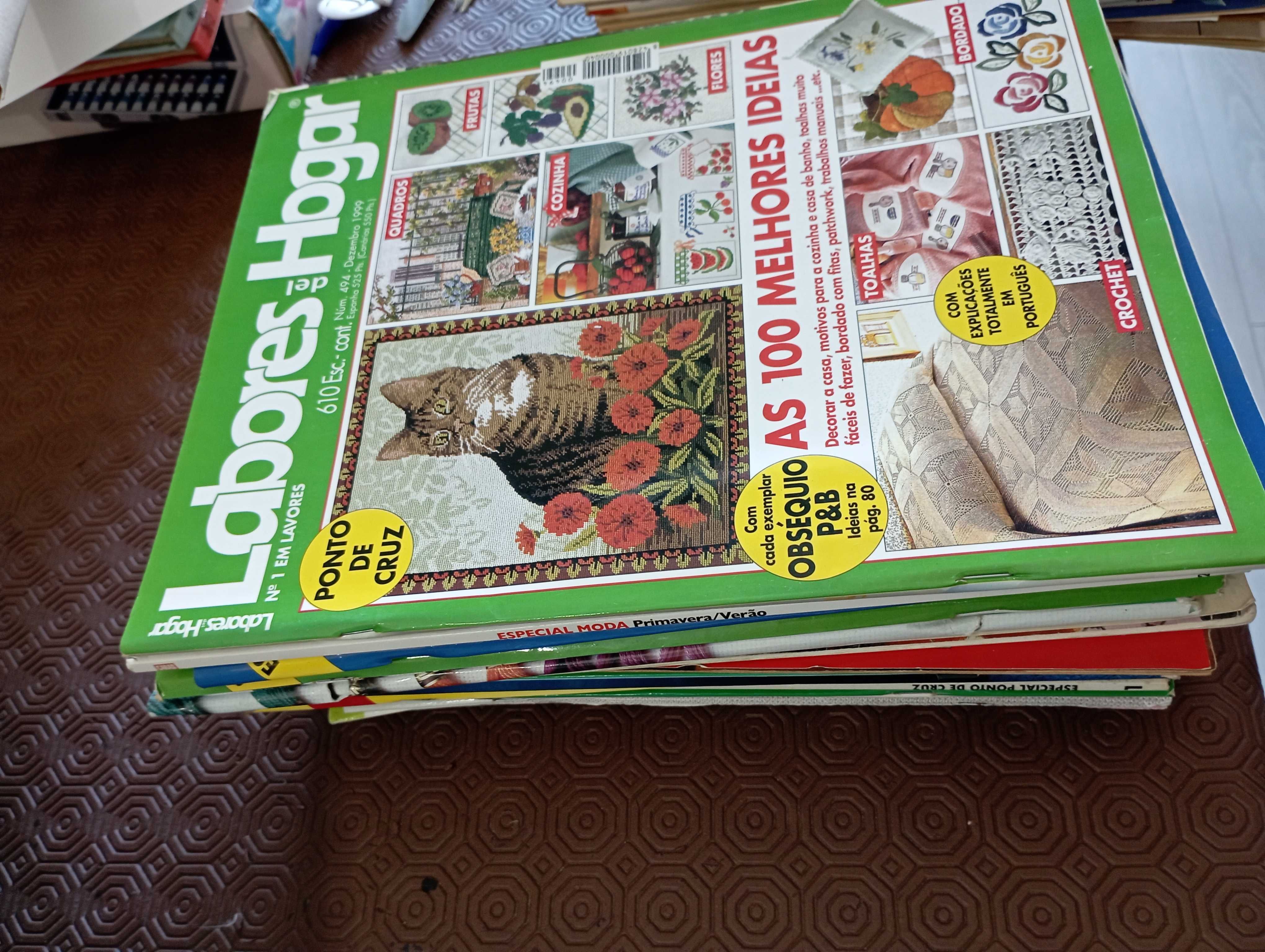 Revistas Costura, Costura criativa e de Ponto de cruz