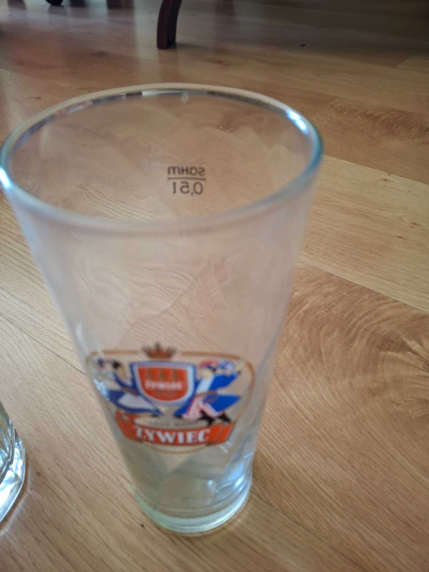 Kufle do piwa szklanki 5szt. 0,5L i 1szt. 0,3L Heineken Żywiec Specjal