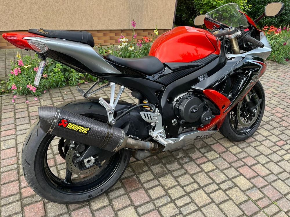 Suzuki Gsxr 600 K8 - 2008 rok