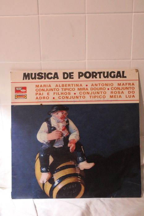 Disco vinyl musicas de Portugal