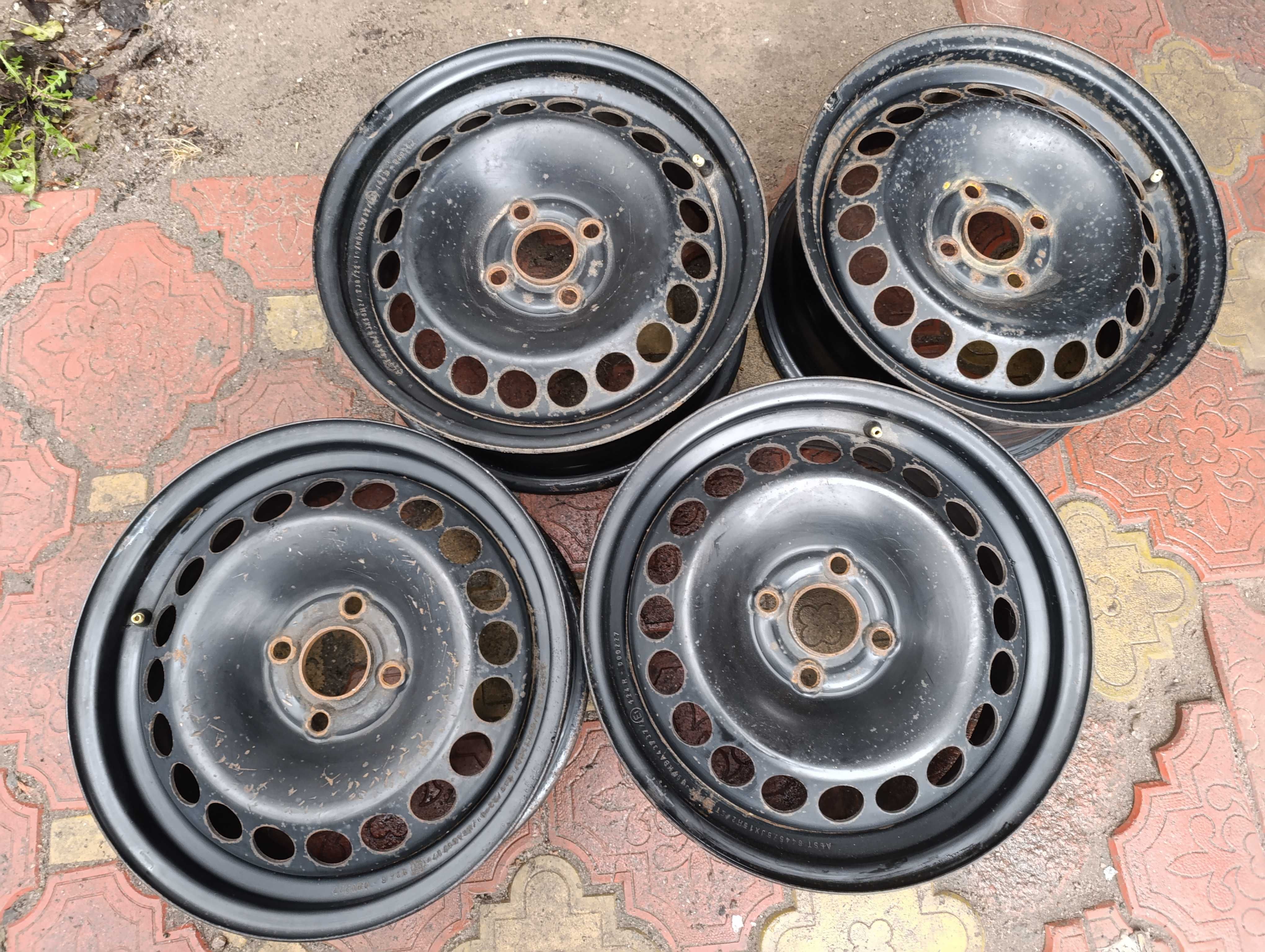 Диски стальні r15 4*100 Opel Corsa Vectra Astra Aveo Daewoo Lanos Sens