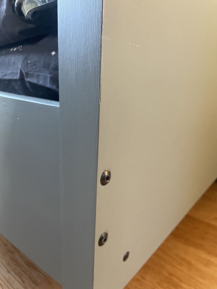 Łóżko ikea leksvik rosnące szałwiowy drewnine drewno regulowane