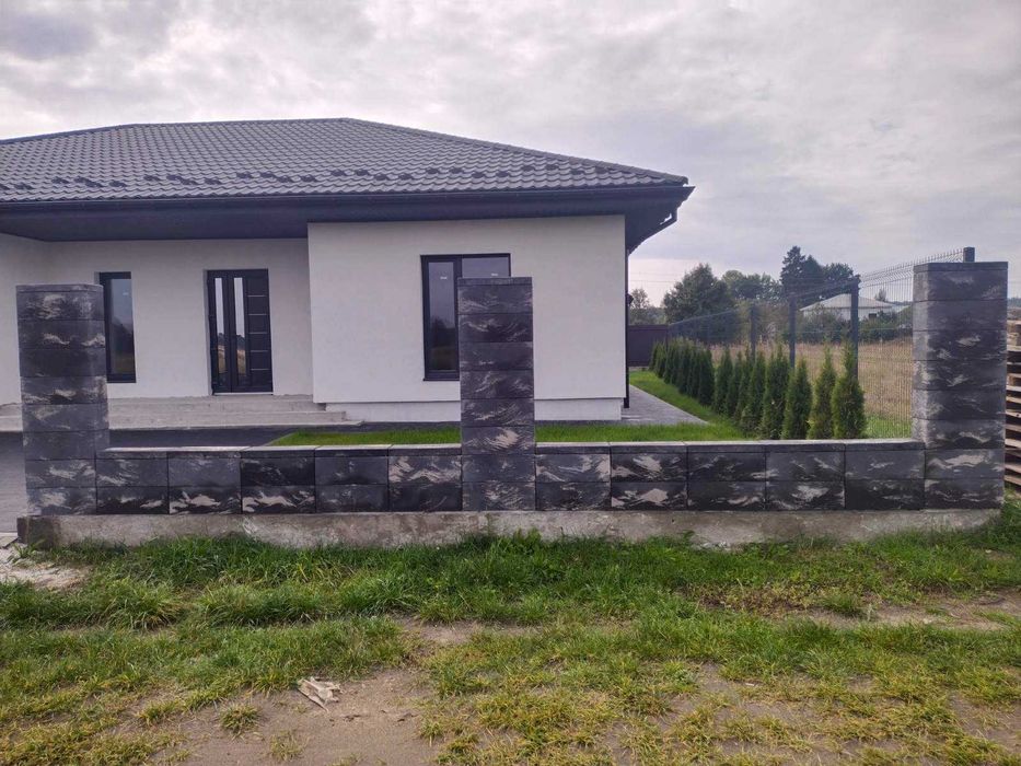 Паркан Огорожа Блок для парканів