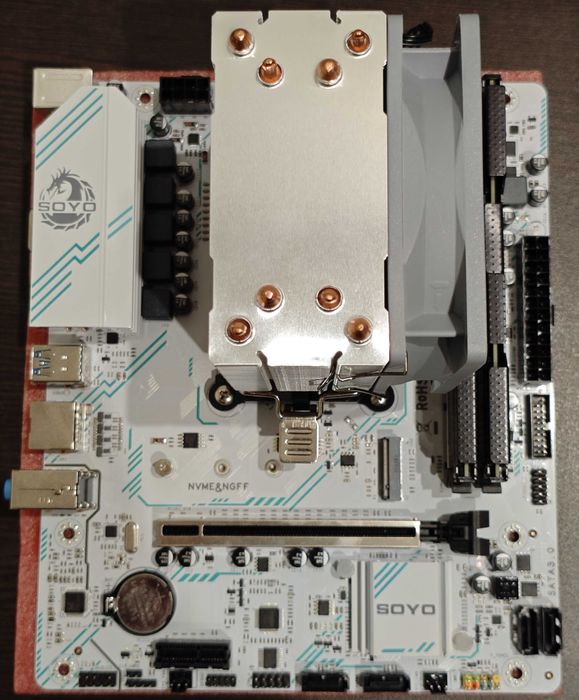 Комплект AM4 SOYO B450M D4 PRO + R5 3600 + 16GB DDR4 / cooler Aigo 400