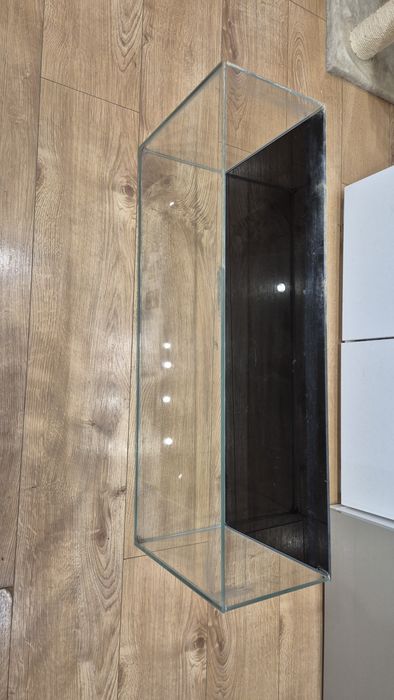 Akwarium 80x21x30cm tzw jamnik. Samo szkło
