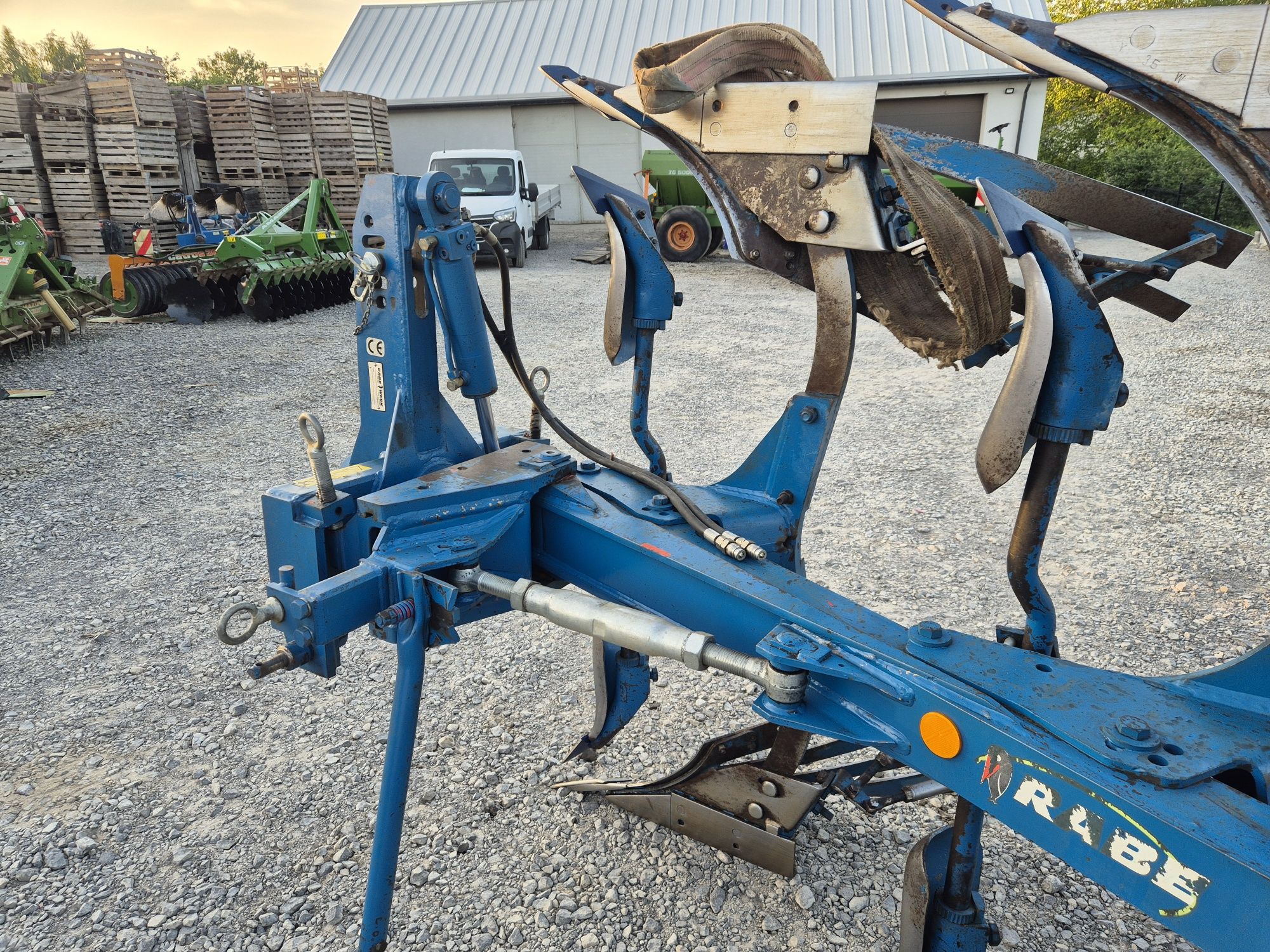 Plug obrotowy Rabe Werk Albatros 120 3 skibowy ażurowy  lemken kuhn