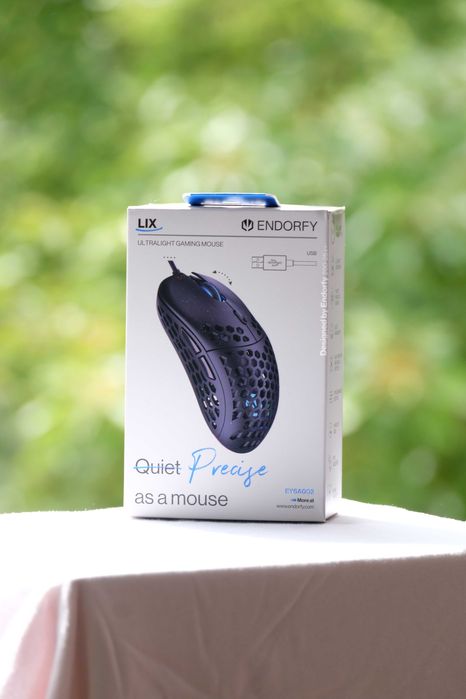 Endorfy Lix RGB myszka przewodowa do komputera laptopa czarna 2