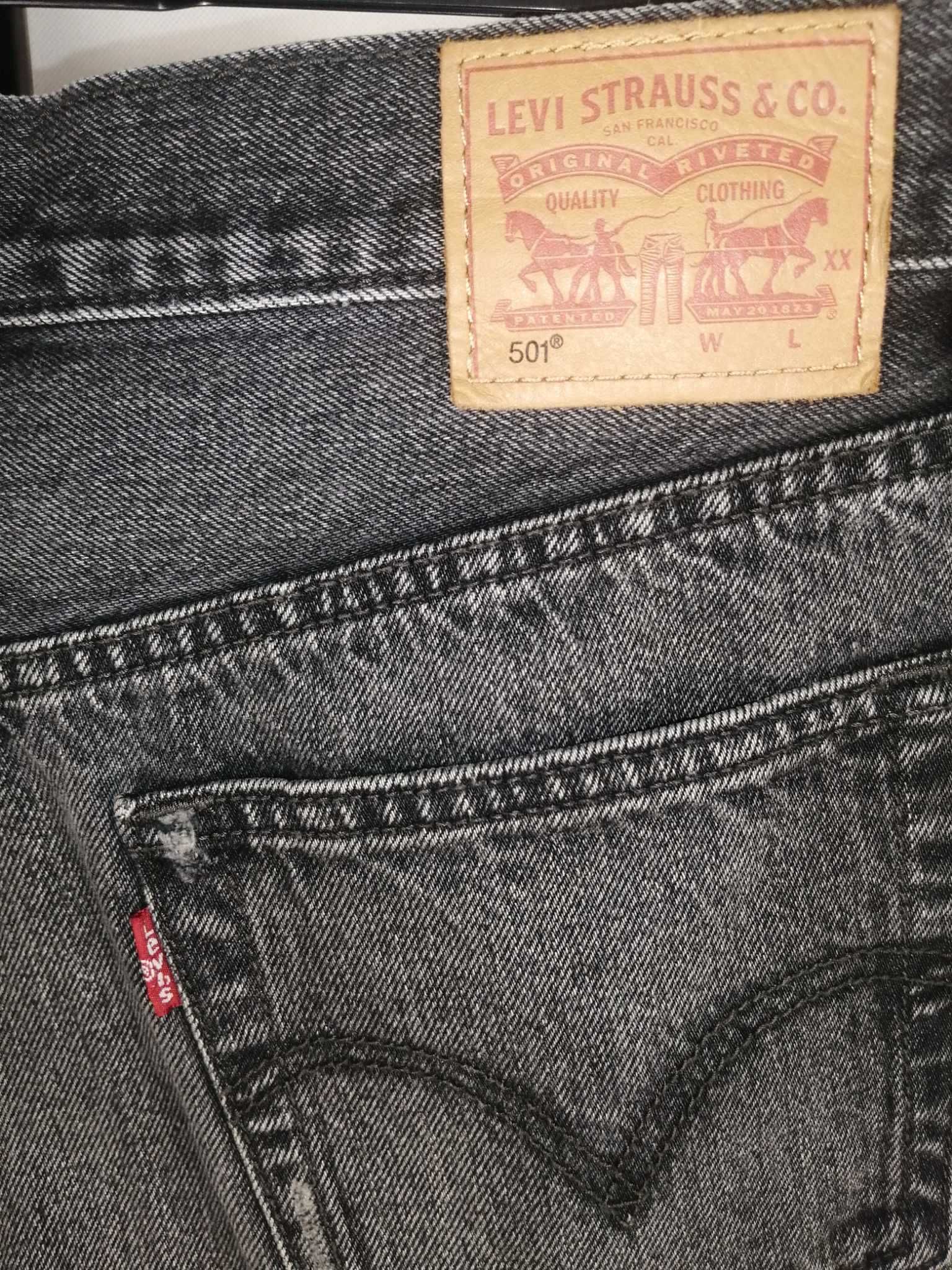 LEVIS 501 Jeans Spodenki Damskie W29 Szorty Oryginalne 100% Super Stan