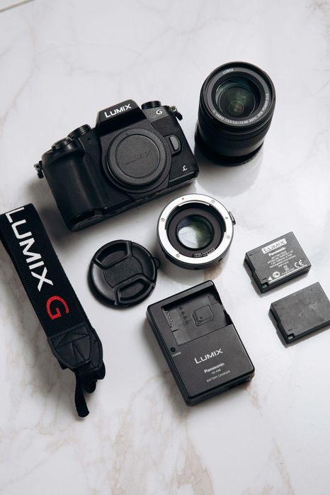 Panasonic Lumix G80 + об’єктив Lumix 12-60mm O.I.S — ідеальний стан!