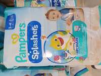 2x Pampers Splashers rozmiar 3-4, 12 pieluszek do pływania