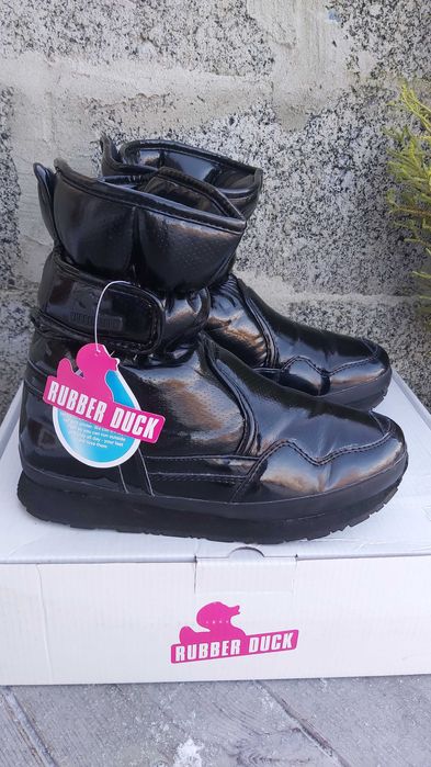 Брендові зимові чоботи 38 р. RUBBER DOCK. Оригінал.