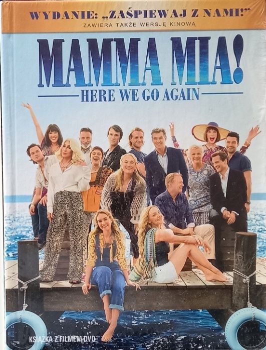 Film DVD Mamma Mia! Here We Go Again 2018 ABBA nowy folia