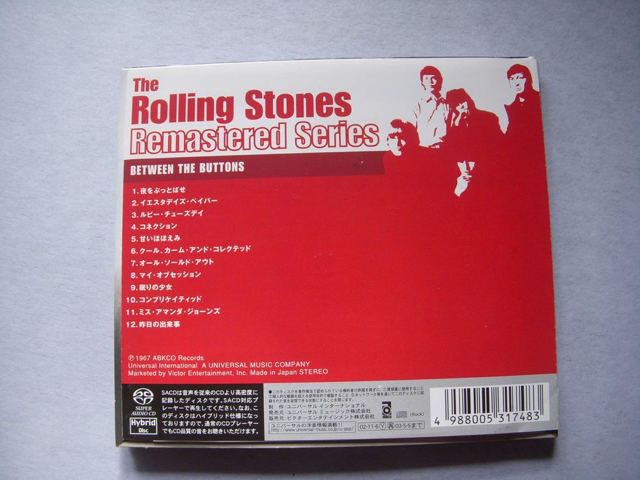 The  Rolling  Stones  ( SACD - Hybrid   JAPAN )