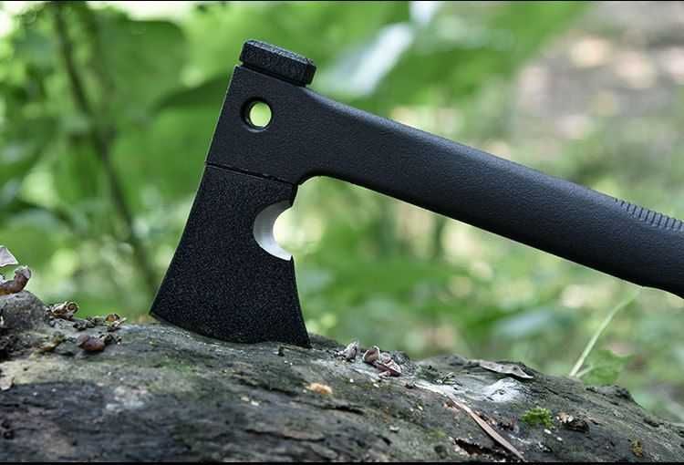 SIEKIERA TOPOREK Survival Tomahawk NÓŻ Piła Krzesiwo Młot