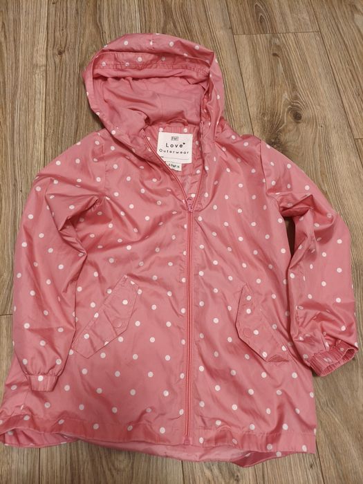 Kurtka płaszczyk wiatrówka F&F rozmiar  122