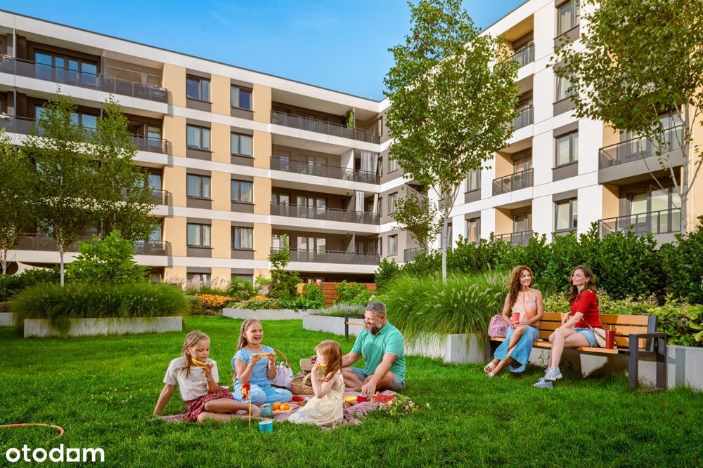 Gotowe 3-pokojowe mieszkanie 63 m2 + ogród