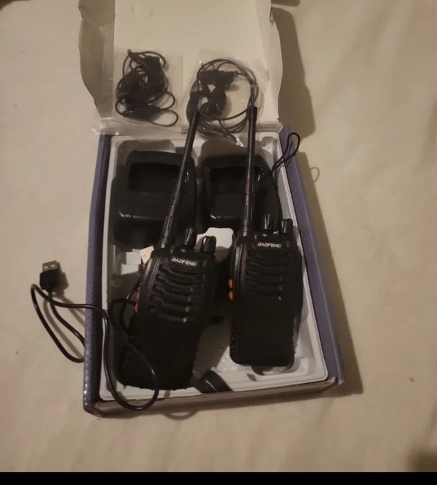 Walkie Talkies com Acessórios