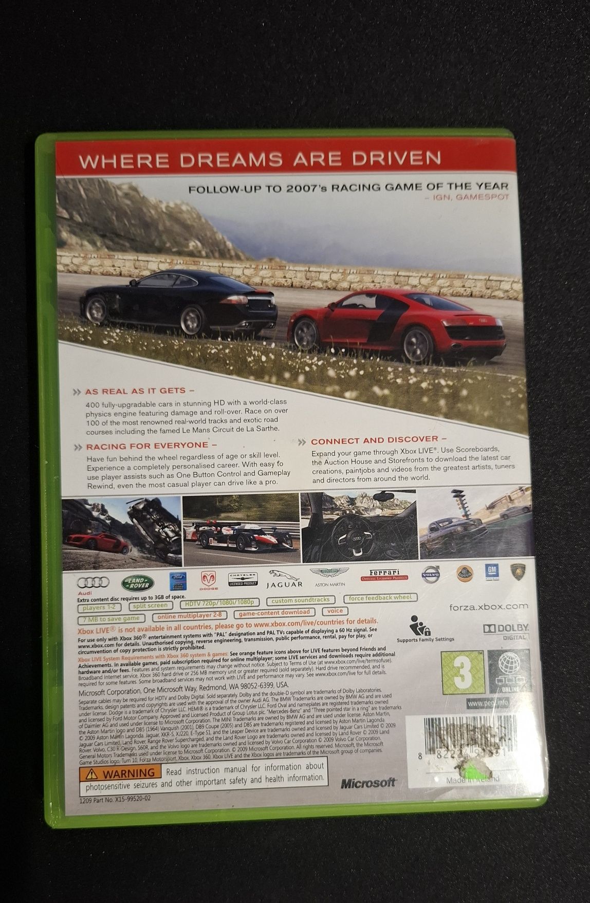 Forza Motorsport 3 Xbox 360