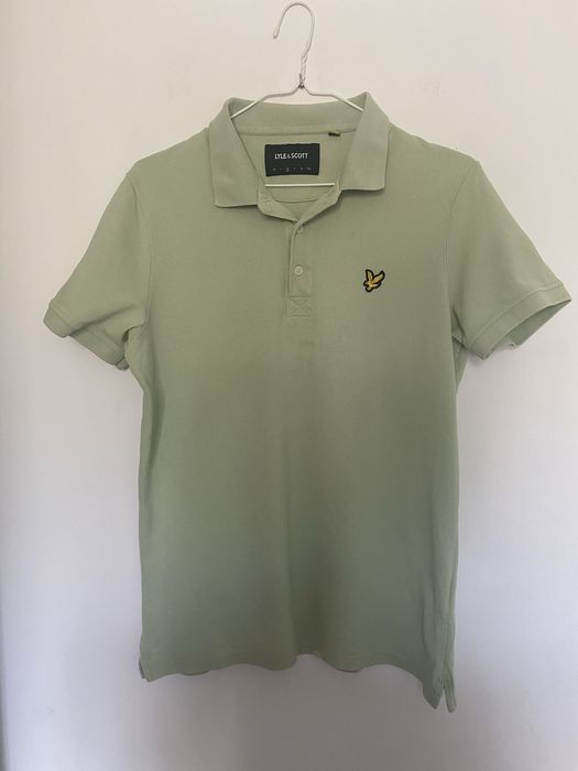 Jasnozielona koszulka polo Lyle & Scott