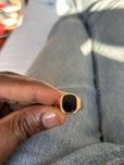 Anel de ouro 19k peso: 3.39 g