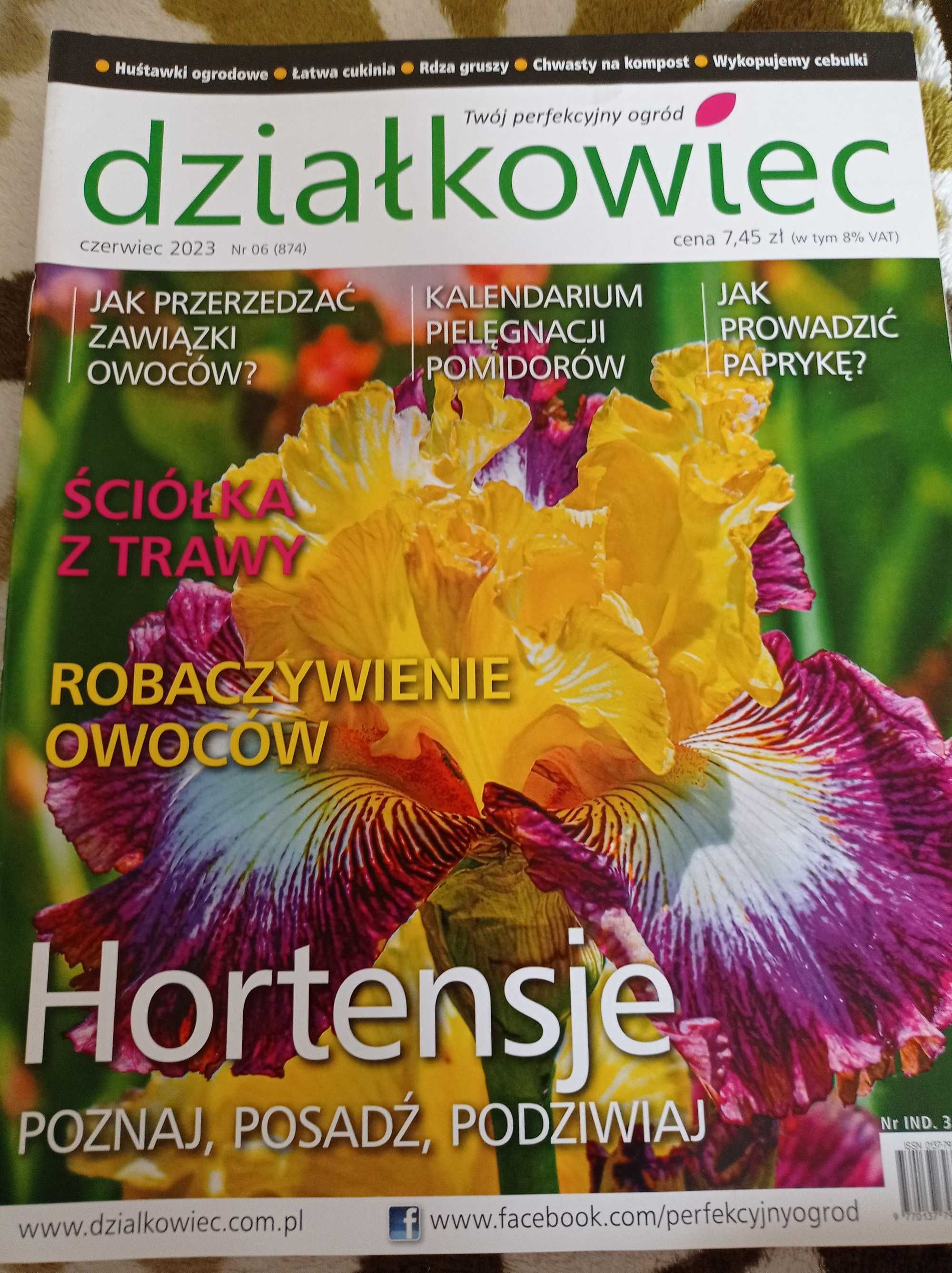 Nowy Magazyn Gazeta DZIAŁKOWIEC 11 numerów z 2023r.