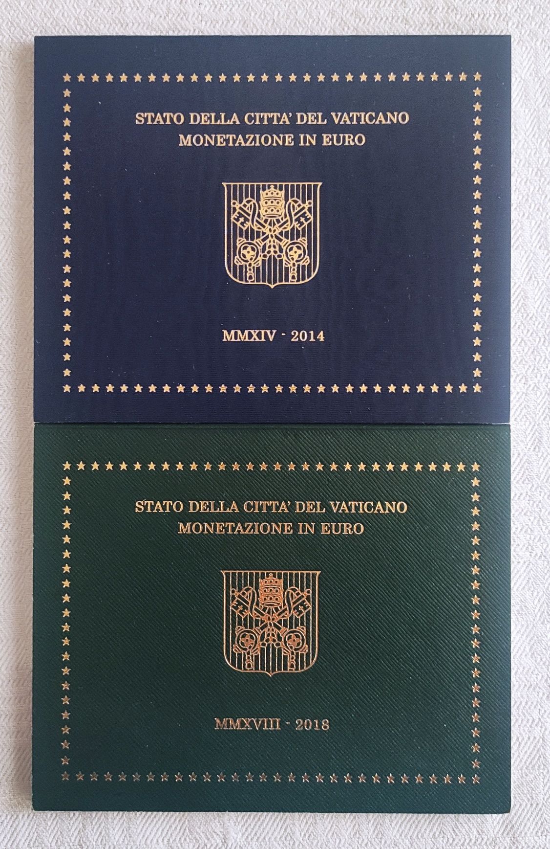 Set's / Carteiras Moedas Euro Vaticano     -          Qualidade BNC