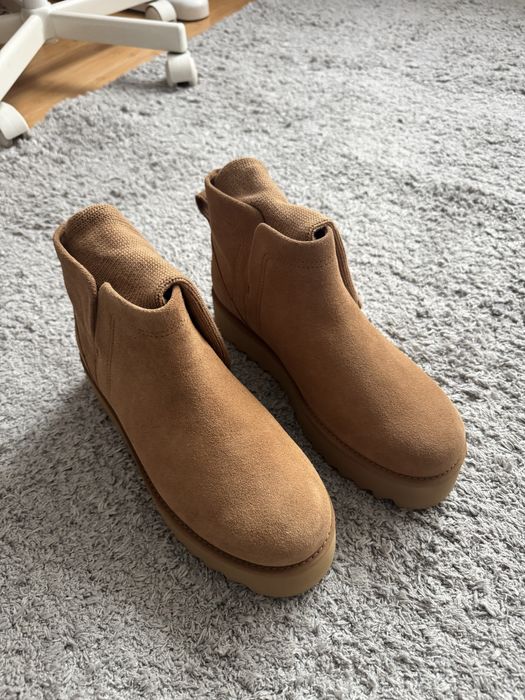 Чоботи, угги ugg classic ultra mini platform sock boot