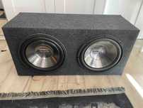Tuba Skrzynia subwoofer infinity + wzmacniacz samochodowy