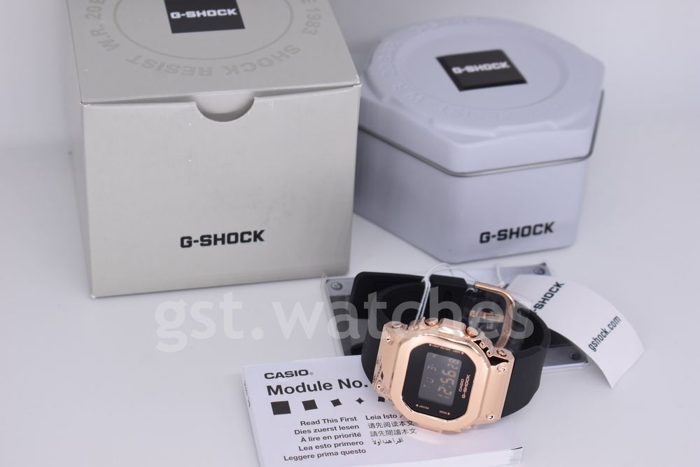 Casio G-Shock GM-S5600PG-1A NEW ORIGINAL | Steel | Жіночі