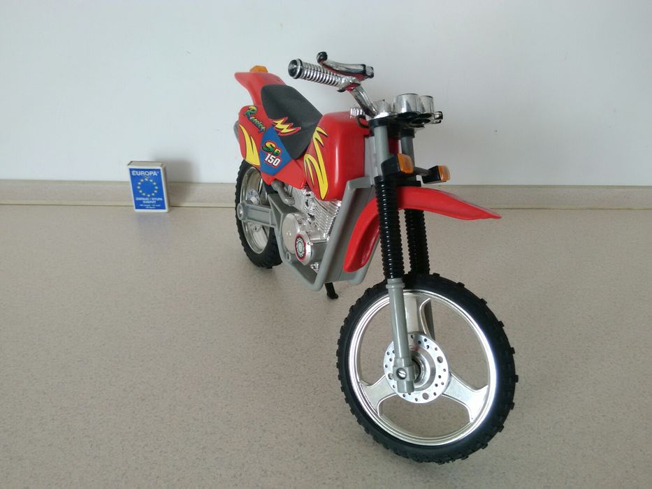 stara zabawka PRL duży motor terenowy cross 125 / 150 KTM Honda Yamaha