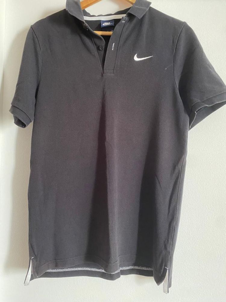 Polo Nike preto, tamanho S