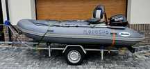 Ponton Bush A 380 plus SUZUKI DF 20 A
