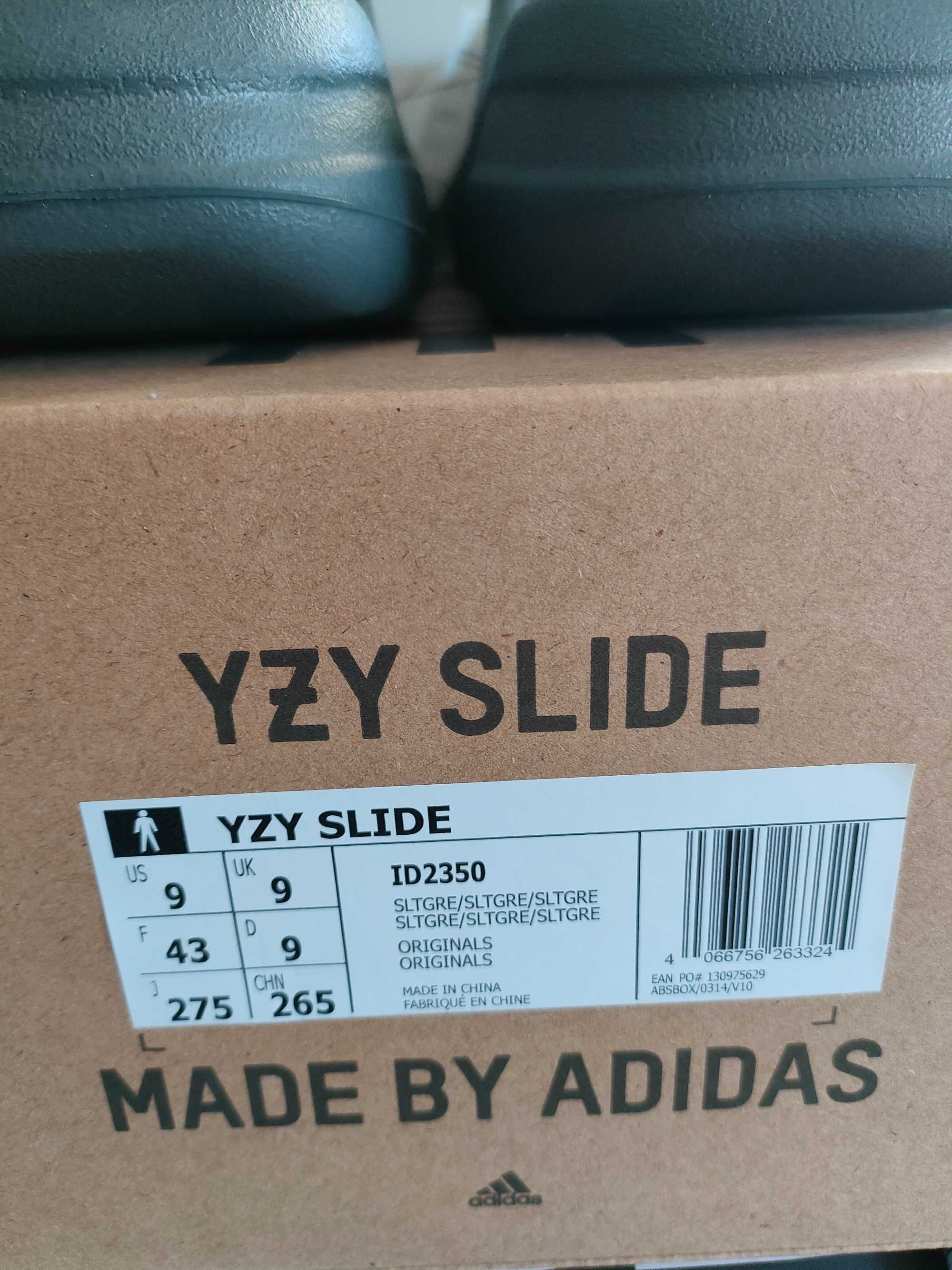 Klapki Yeezy Slide Slate Grey 43 ID2350