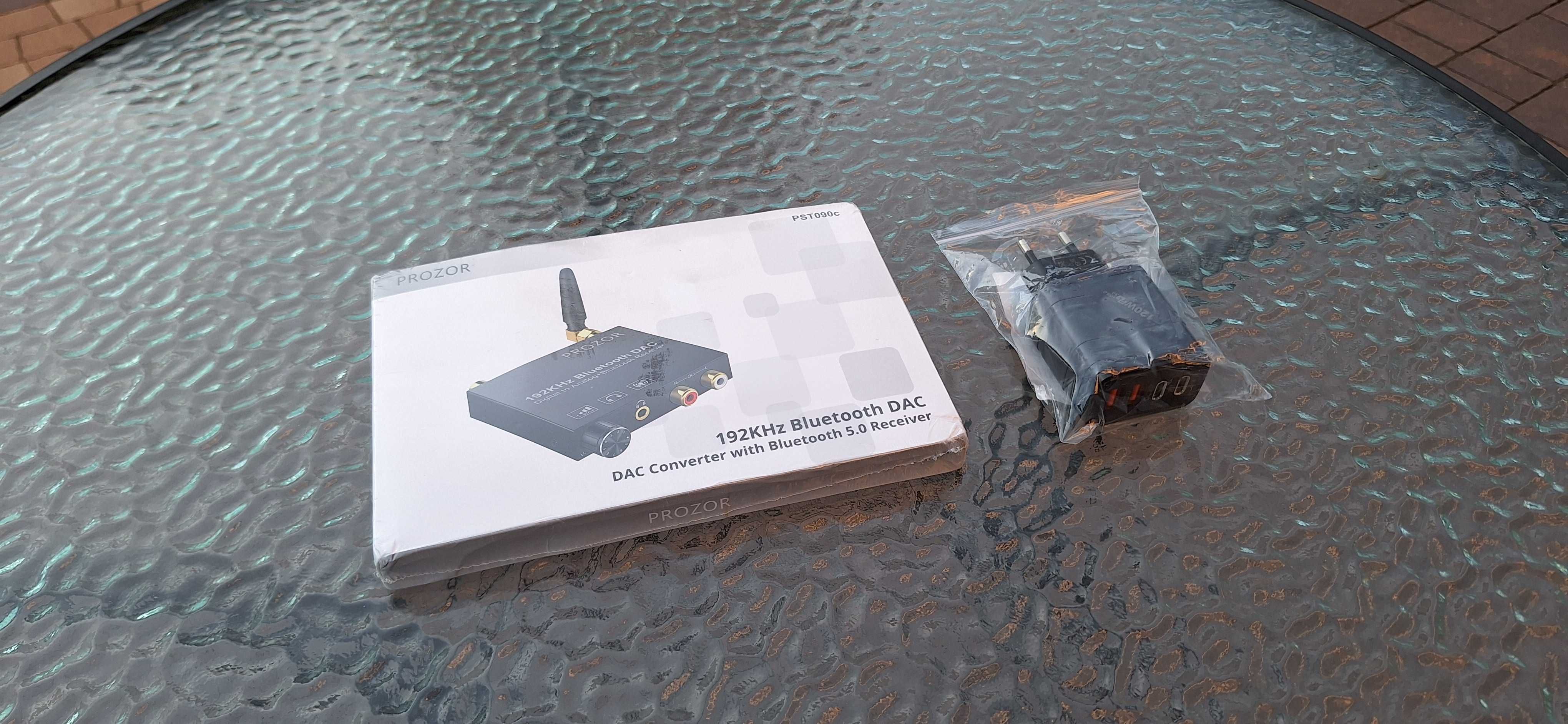 PROZOR Przetwornik Cyfrowo Analogowy DAC z Bluetooth