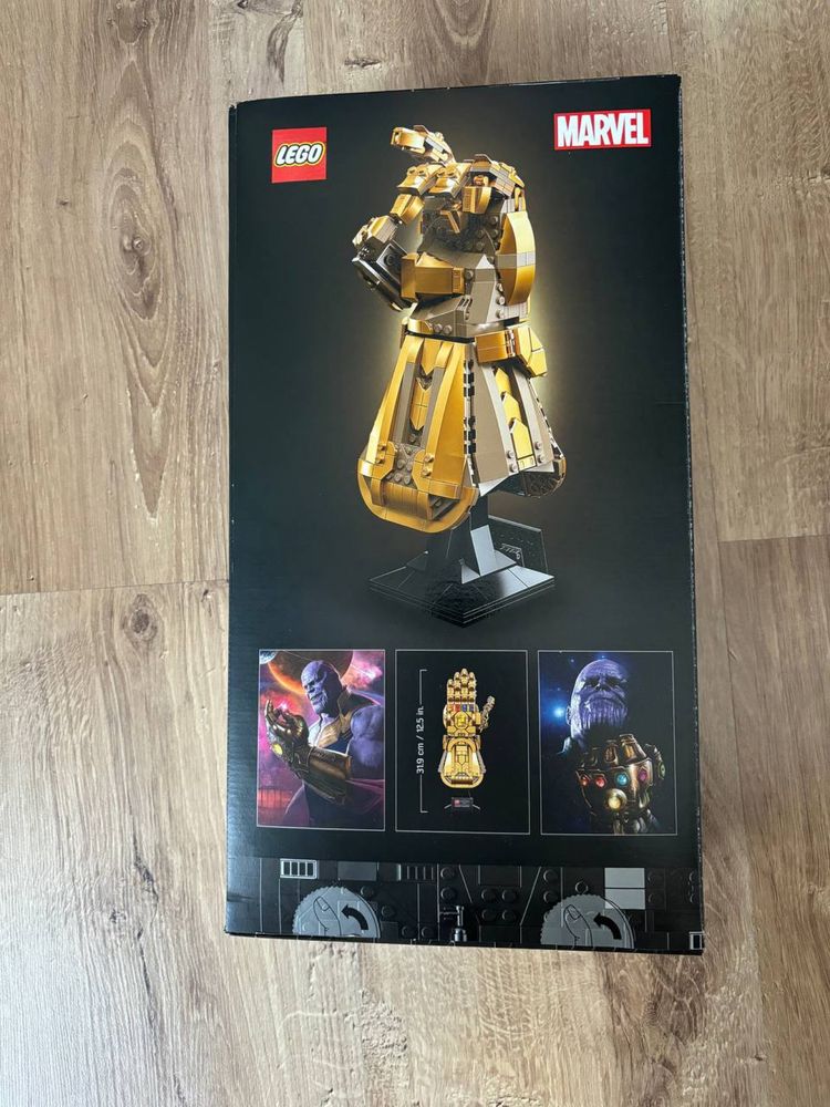 Lego 76191 Marvel Infinity Gauntlet rękawica Nieskończoności Nowa