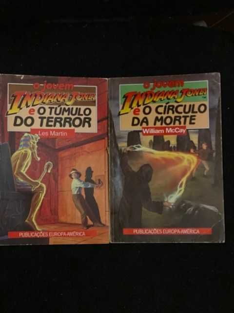 2 Livros – O Jovem INDIANA JONES